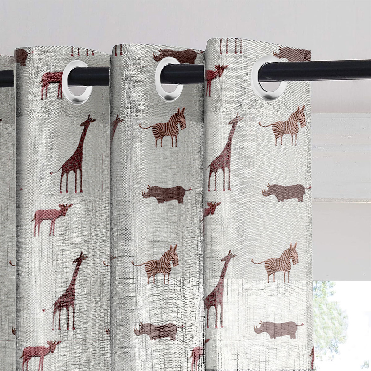 Safari Whisper Sheer Curtain